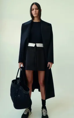 Camilla and Marc Conrad Mini Skirt Black Size 8 for rent on The Volte - image 7