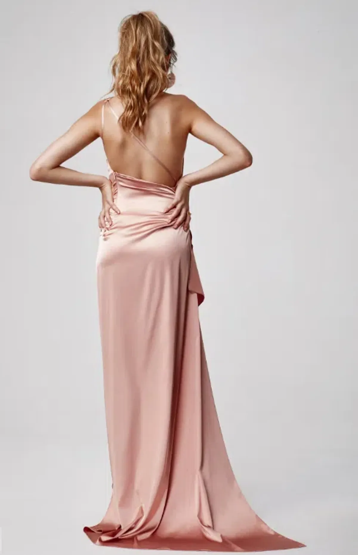 Lexi Samira Floor Length Dress Pink Size 4 - Image 3