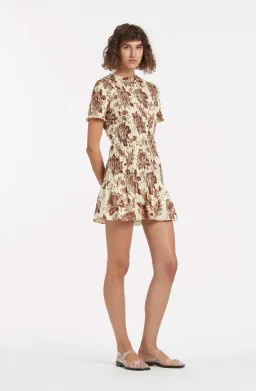 Sir The Label Rei Mini Dress Floral Print Size 1 / AU 8  for rent on The Volte - image 1