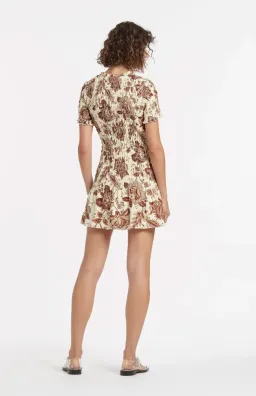 Sir The Label Rei Mini Dress Floral Print Size 1 / AU 8  for rent on The Volte - image 3