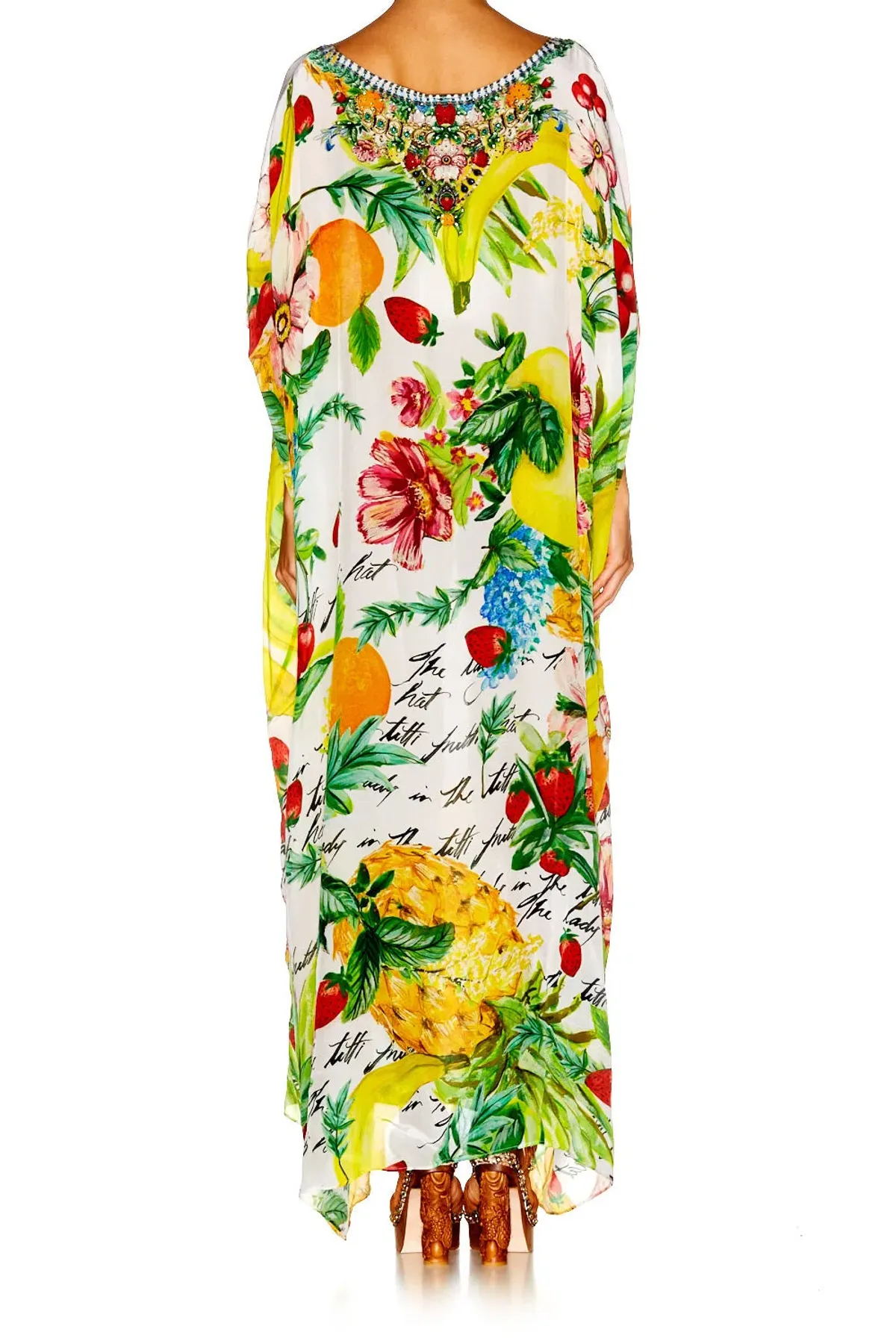 Camilla There's No Place Like Rio Round Neck Kaftan One Size - Image 3