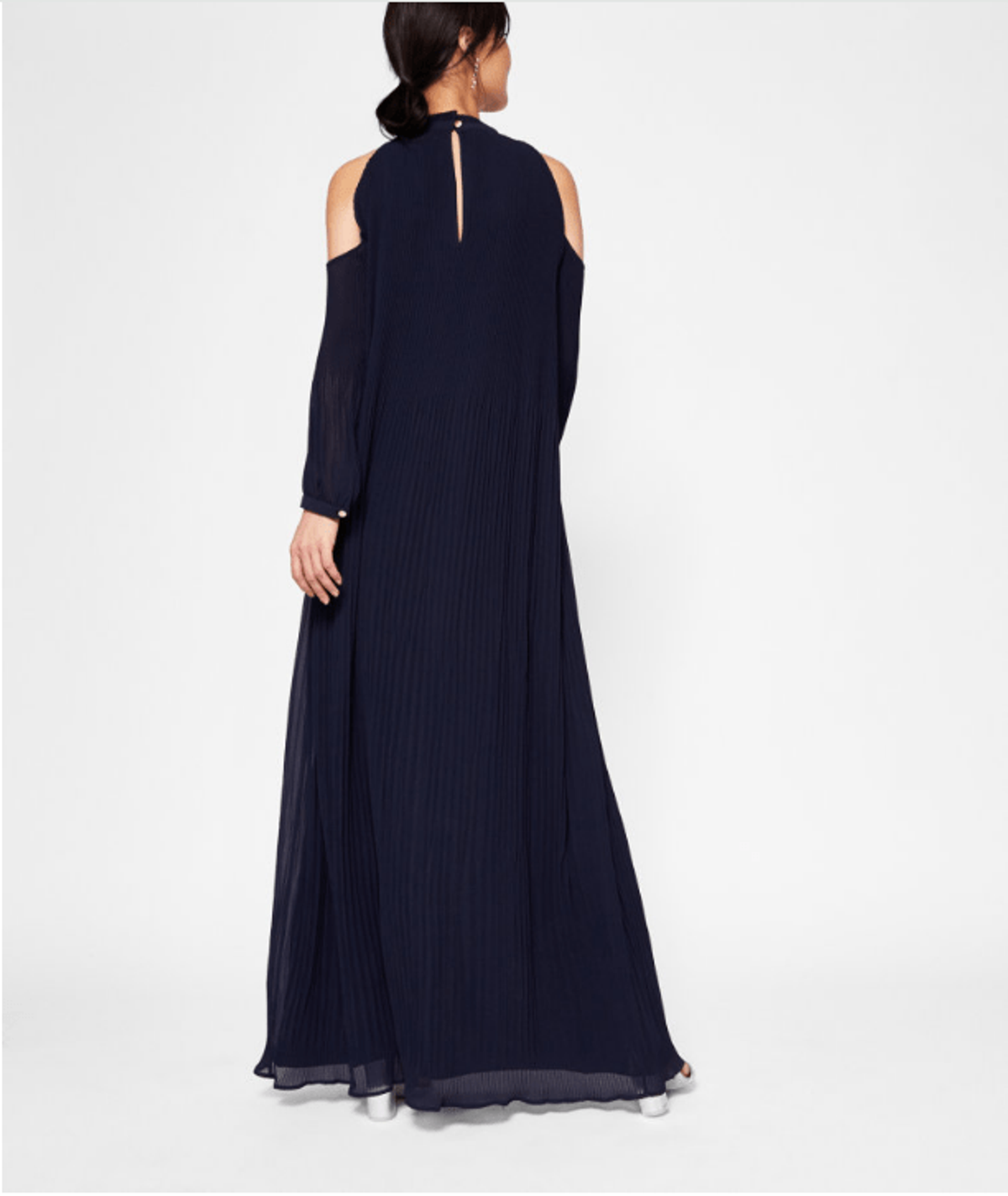 Ted Baker Rebessa Maxi Dress navy size 14 - Image 3