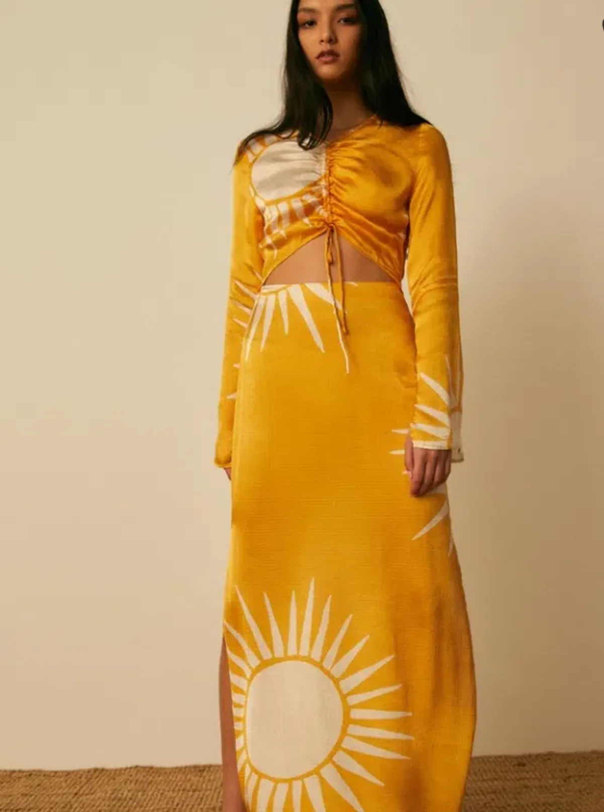 Roame Beso Dress Sol Print Size 1 / AU 10  - Image 3