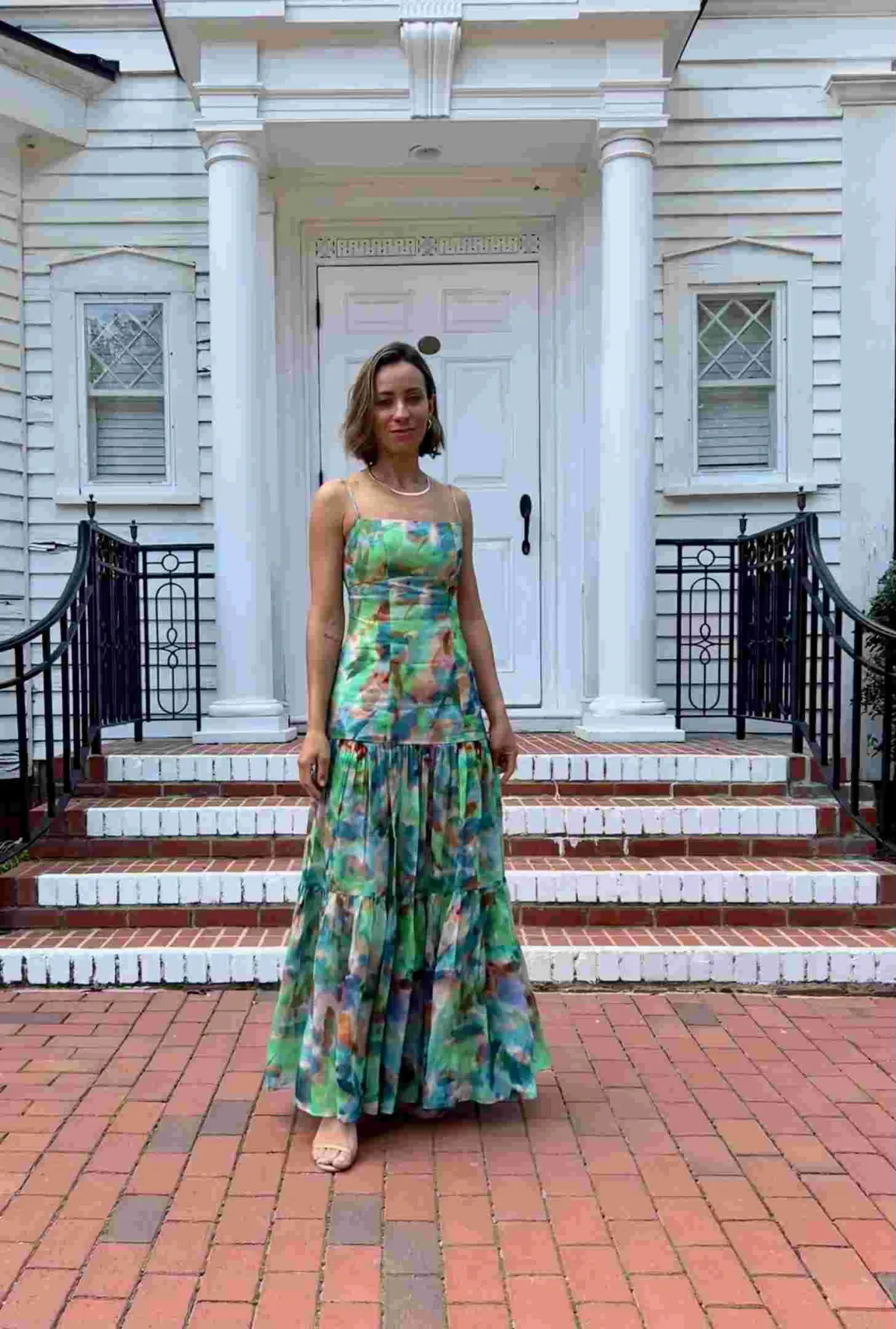 Ginger Smart Beautiful Truth Sundress Floral Size 6 - Image 1