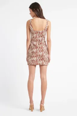 Kookai Reyna Mini Dress Print Size 8 for rent on The Volte - image 3