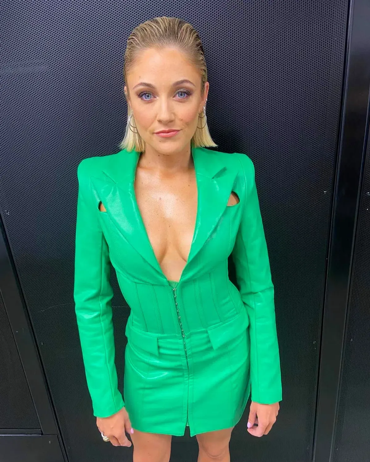 Eliya The Label Julia Blazer Dress Green Size XS/AU 6 - Image 1