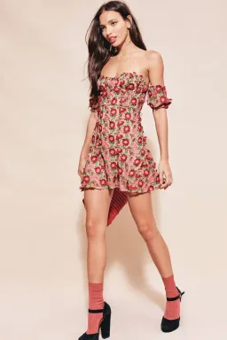 For Love and Lemons Amelia Dress Floral Size 8 for rent on The Volte - image 1