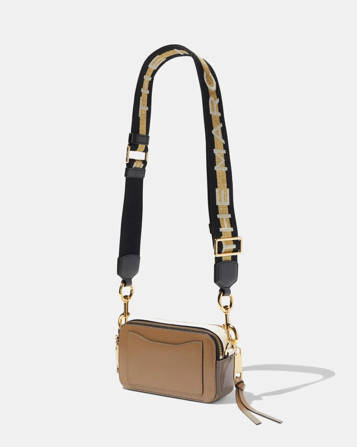 Marc Jacobs Snapshot Bag In French Grey Multi - Image 2
