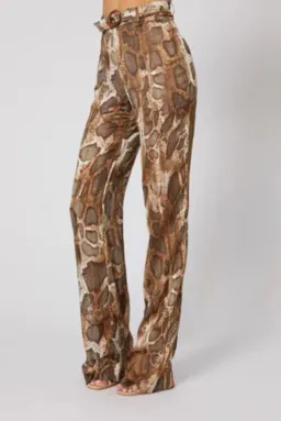 Winona Python Pant Print Size XS / AU 6 for rent on The Volte - image 3