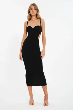 Solita Kendra Dress Black Size AU 8 for rent on The Volte - image 1
