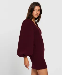 Mossman See You Again Dress Wine Size 14 for rent on The Volte - image 3