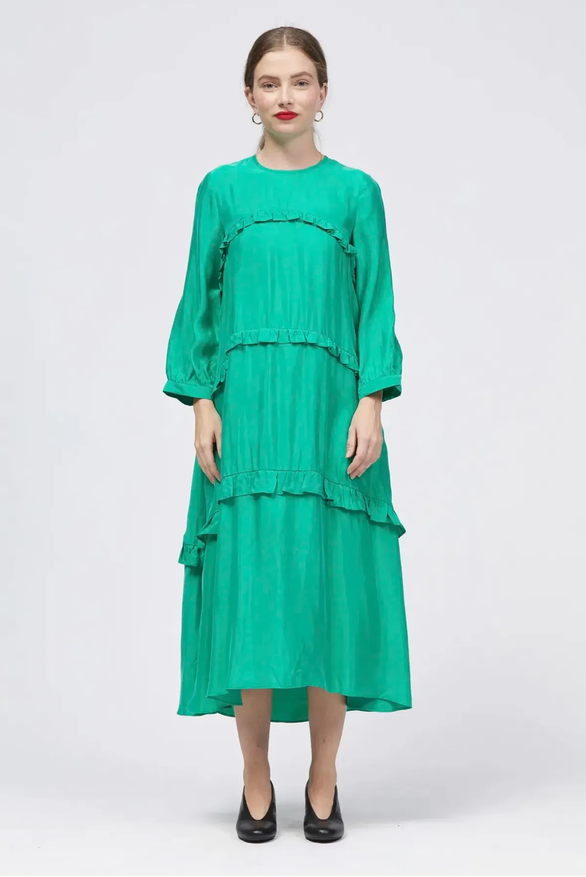 BÚL NAS The Nas Dress Green Size 12 - Image 1