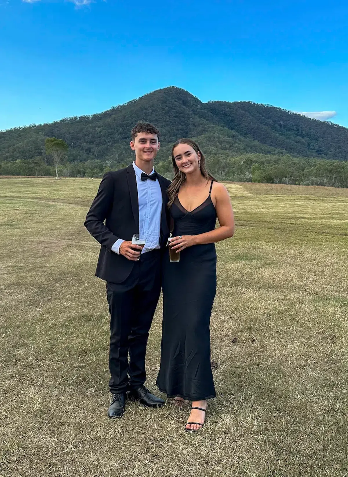 Bec & Bridge Joelle Maxi Dress Black Size 10 - Image 1