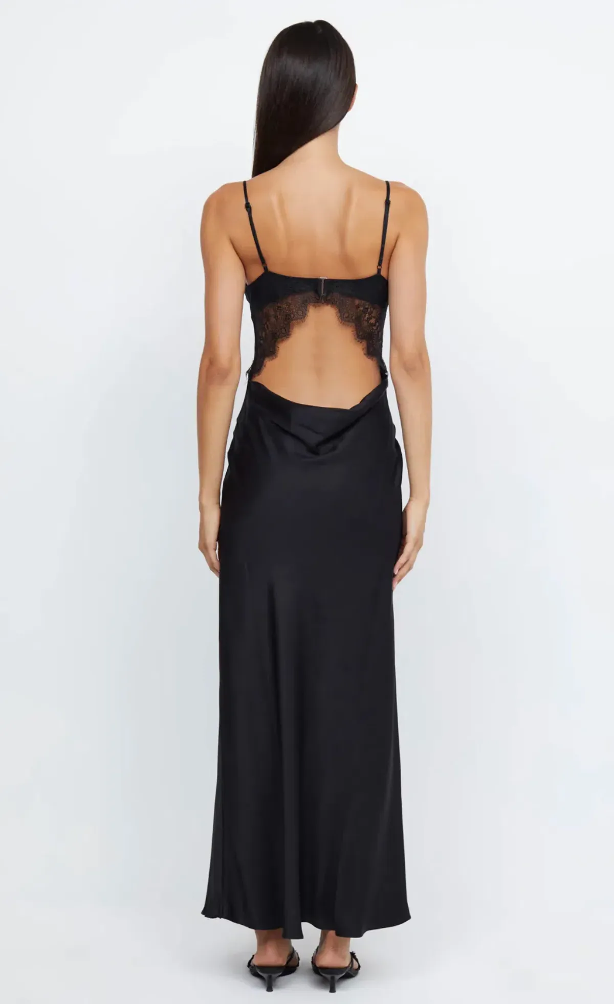 Bec & Bridge Emery Lace Maxi Dress Black Size 10 - Image 2