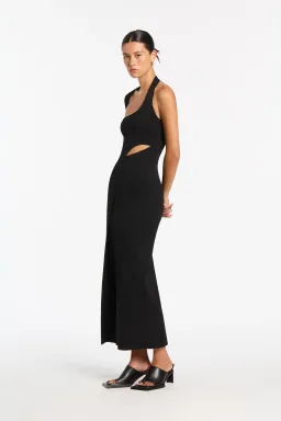 Sir The Label Manifesto Sleeve Midi Dress Black Size 0/AU 6 for rent on The Volte - image 2