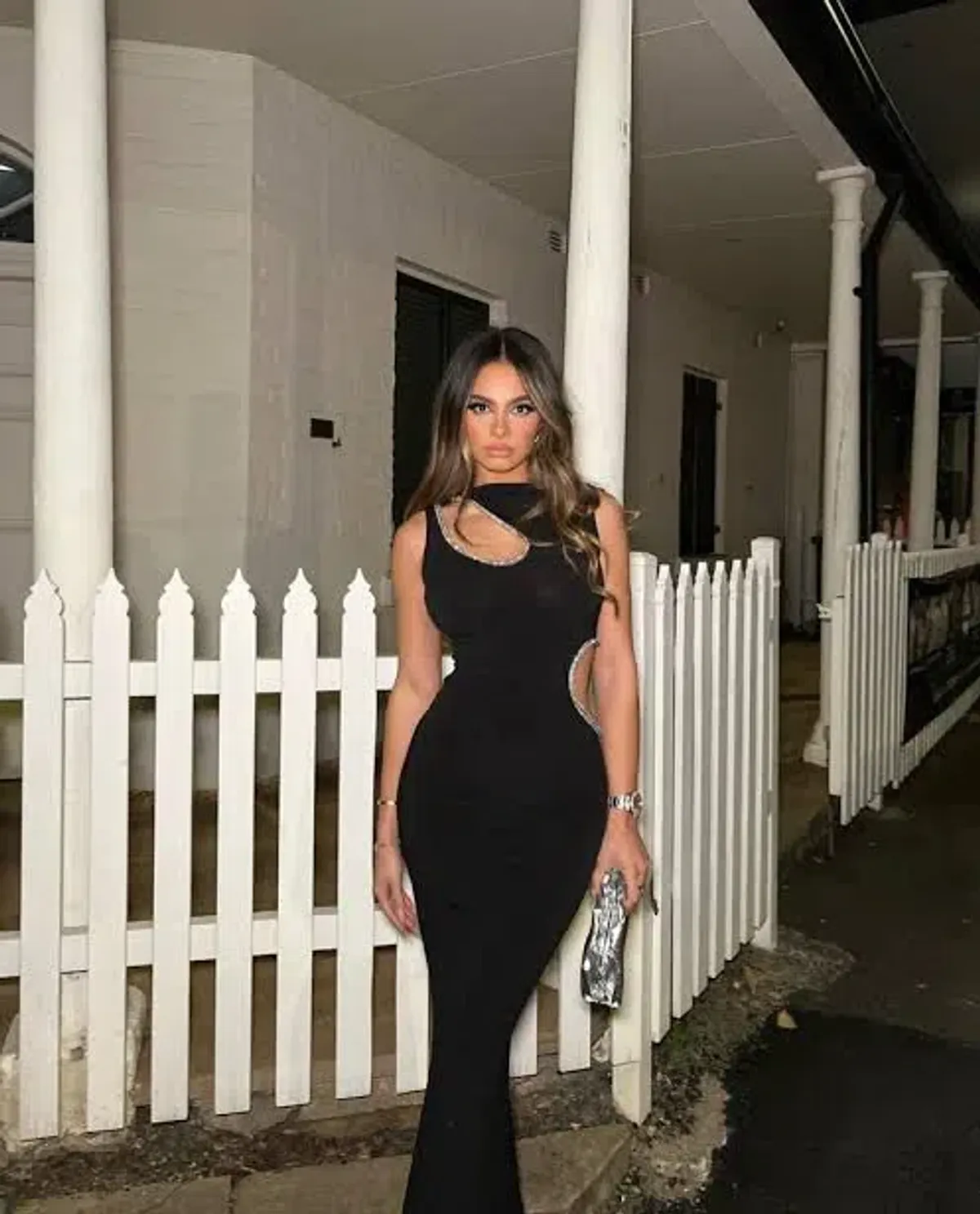 Ivona Skelo Vivia Dress Black Size XS / AU 6-8 - Image 5