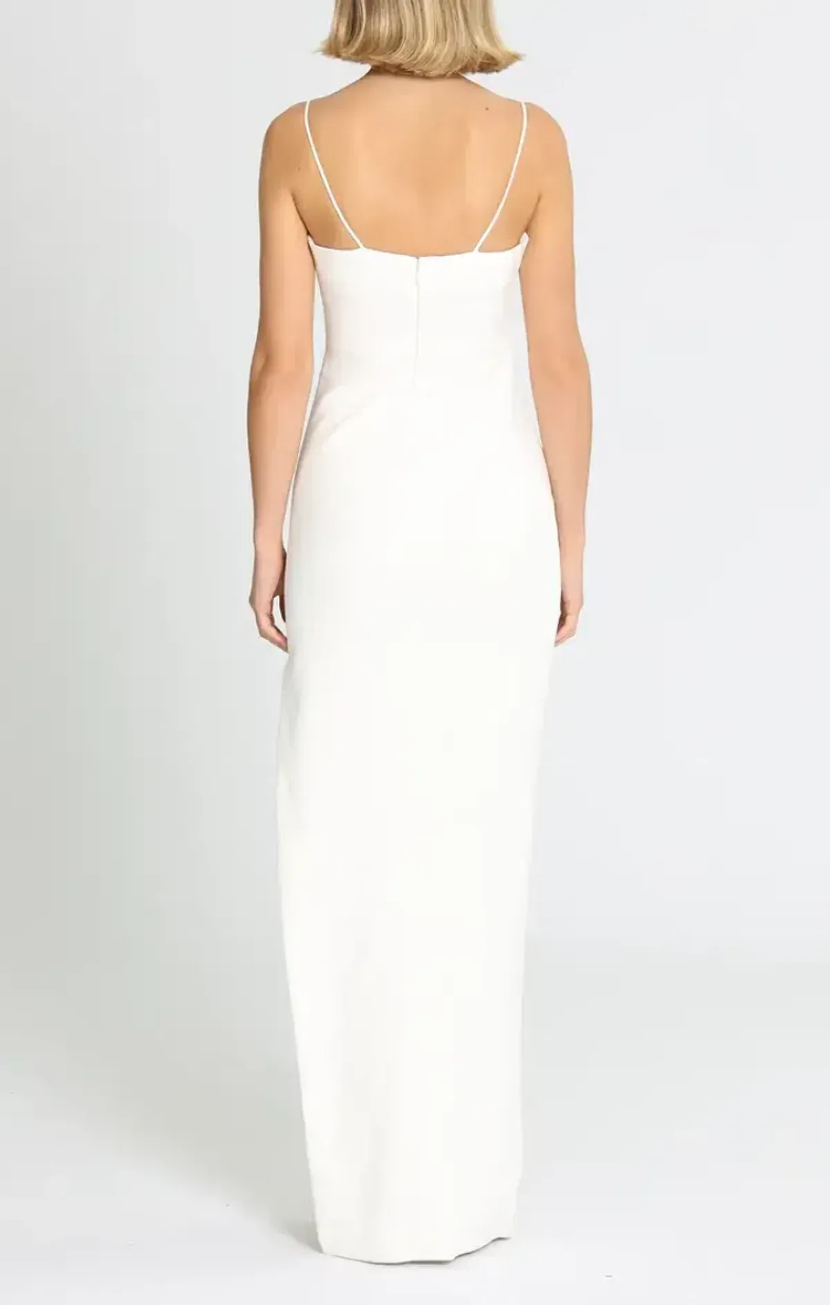 Likely NYC Celida Gown White Size 10 - Image 3