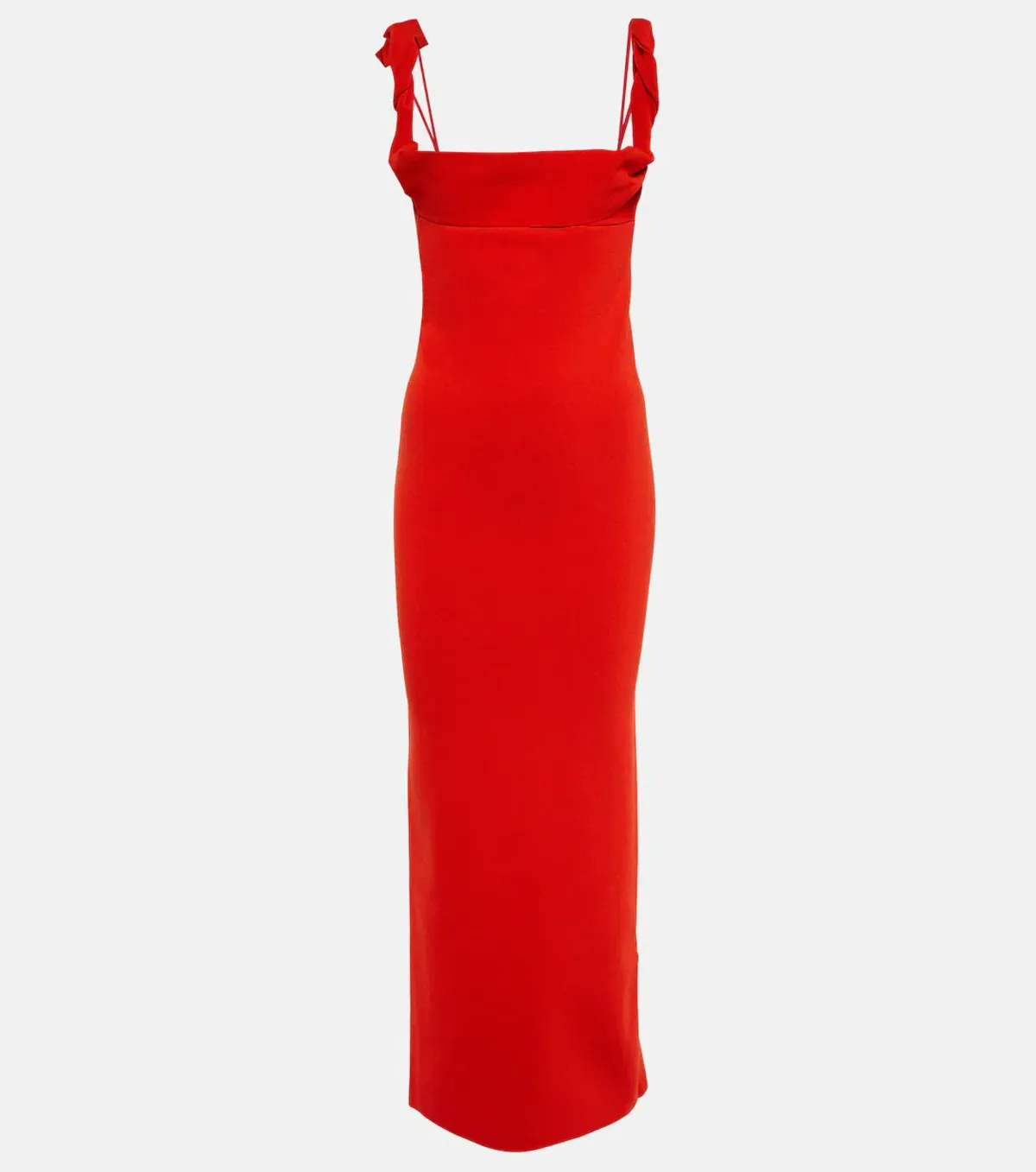 Jacquemus La Robe Maille Alca Dress Red Size FR32 / AU 4 - Image 7