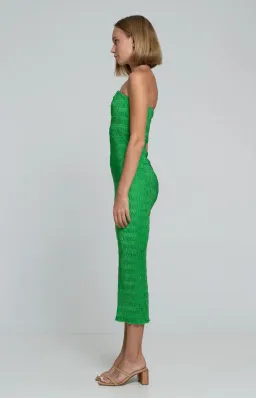 L’IDEE Aurore Gown Midi Sea Green Size 6 for rent on The Volte - image 2