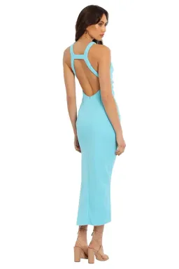 Misha Marjorie Dress Blue Size 10/M for rent on The Volte - image 2