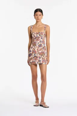 Sir The Label Bettina Mini Dress Wiltshire Floral Size 1 / AU 8 for rent on The Volte - image 1