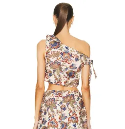 Sir the Label Bettina Tie Crop Top Floral Size 1 / AU 8 for rent on The Volte - image 4