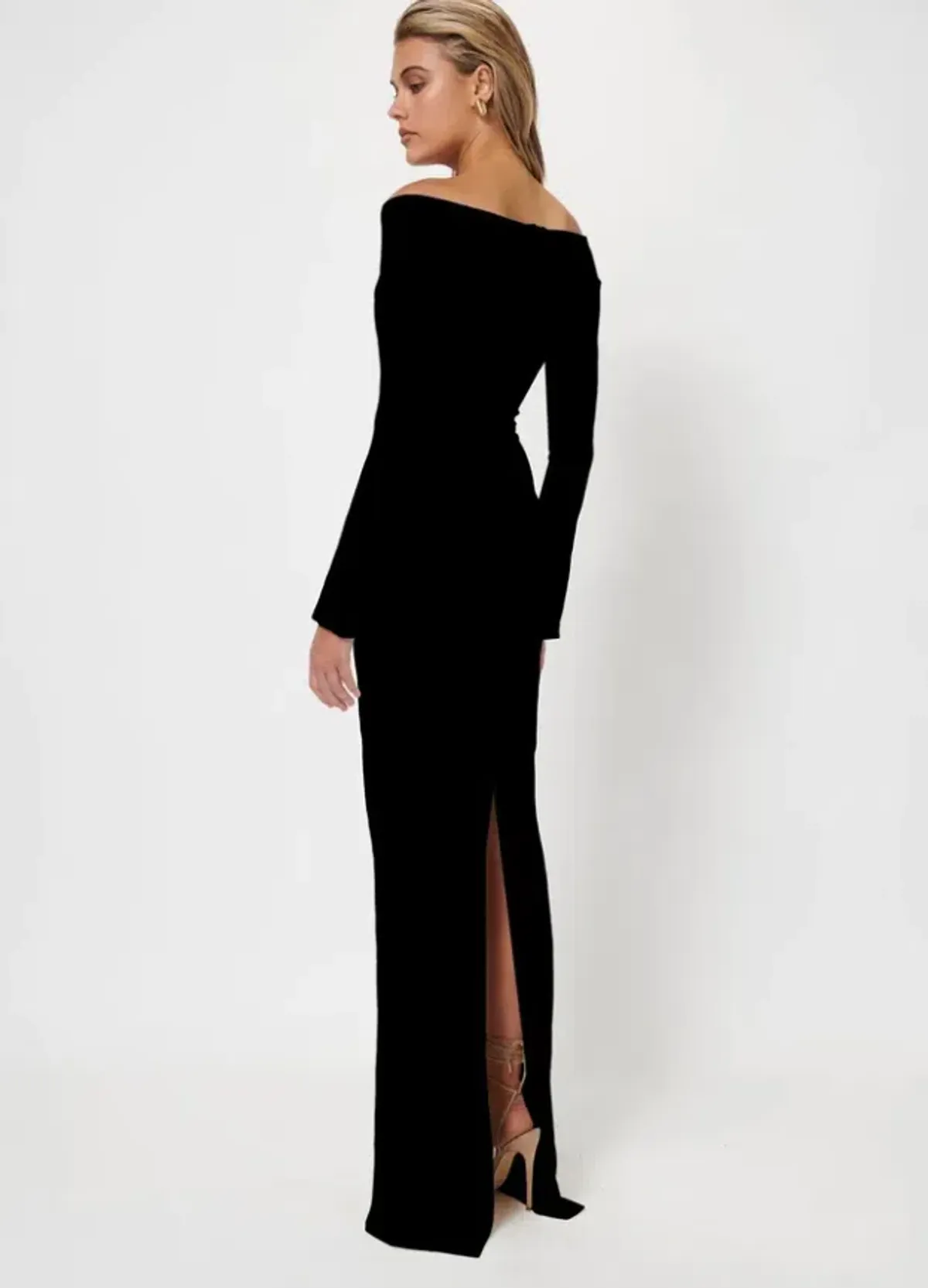 Effie Kats Vale Gown Black Size M / AU 10 - Image 3