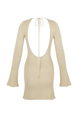 Flook The Label Elysia Mini Dress in Vanilla Size S / AU 8 for rent on The Volte - image 3