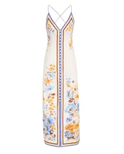 Zimmermann Halcyon Slip Dress Floral Size 1 / AU 10 for rent on The Volte - image 3