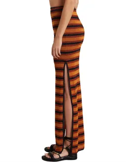 Bec & Bridge Ziggy Knit Maxi Skirt Lurex Stripe Size AU 12 for rent on The Volte - image 4