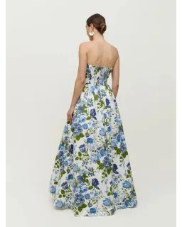 Reformation Kastoria Maxi Gown in Lucca Size AU 8 for rent on The Volte - image 4