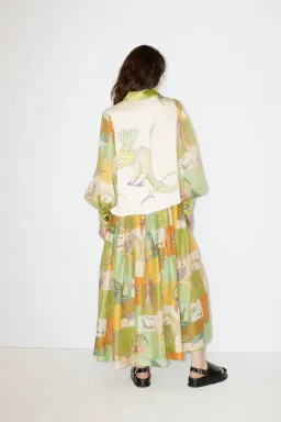 Alemais Jerome Shirtdress Multi Size 12 for rent on The Volte - image 3