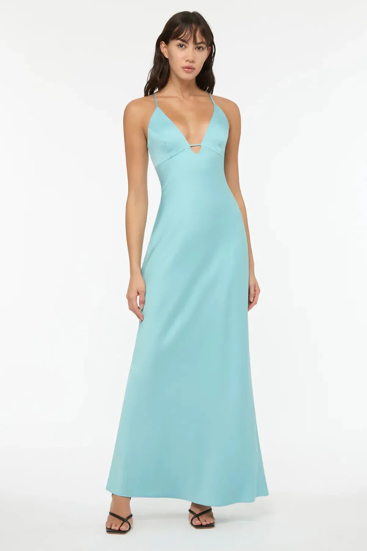Manning Cartell Time to Shine Maxi Dress in Sky Blue Size 6 - Image 1