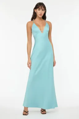 Manning Cartell Time to Shine Maxi Dress in Sky Blue Size 6 for rent on The Volte - image 1