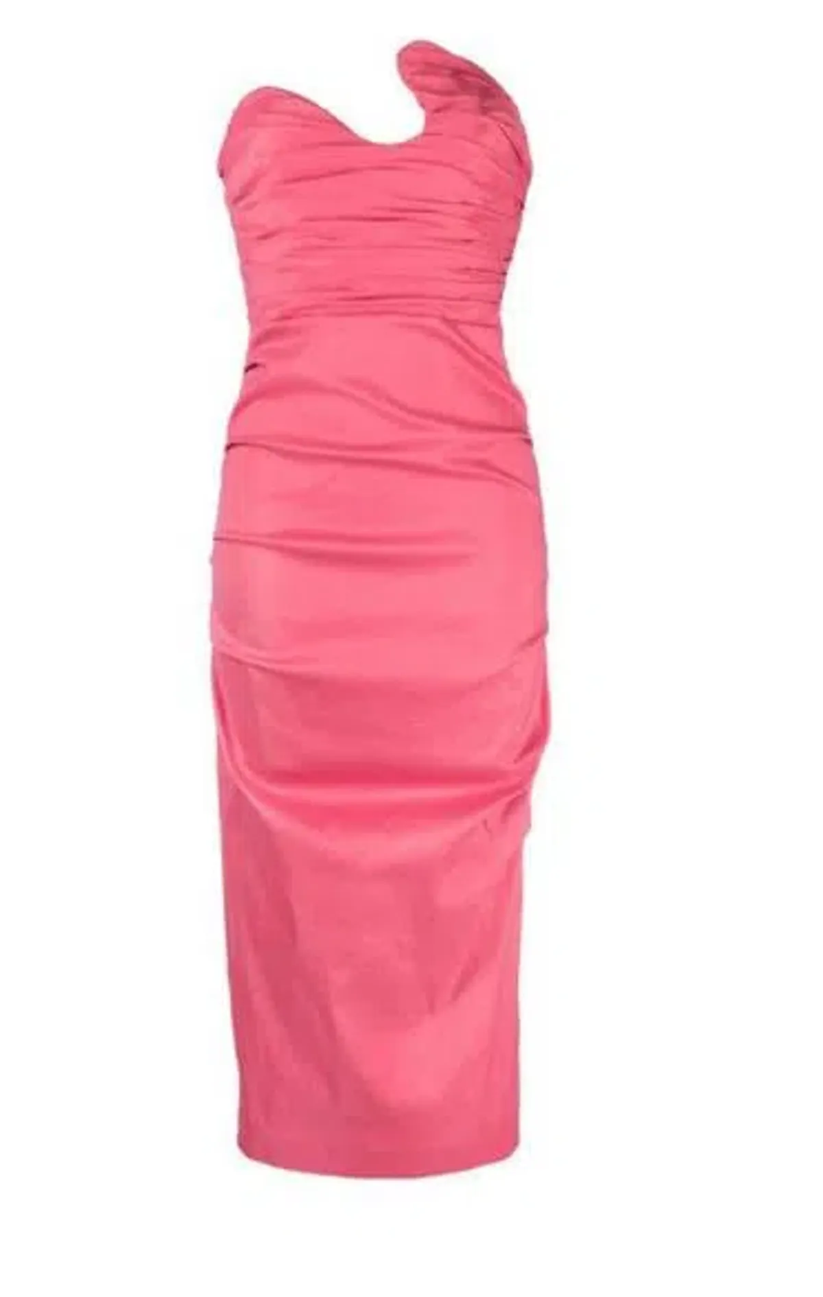 Rachel Gilbert Cheri Dress in Pink Size 10 - Image 4