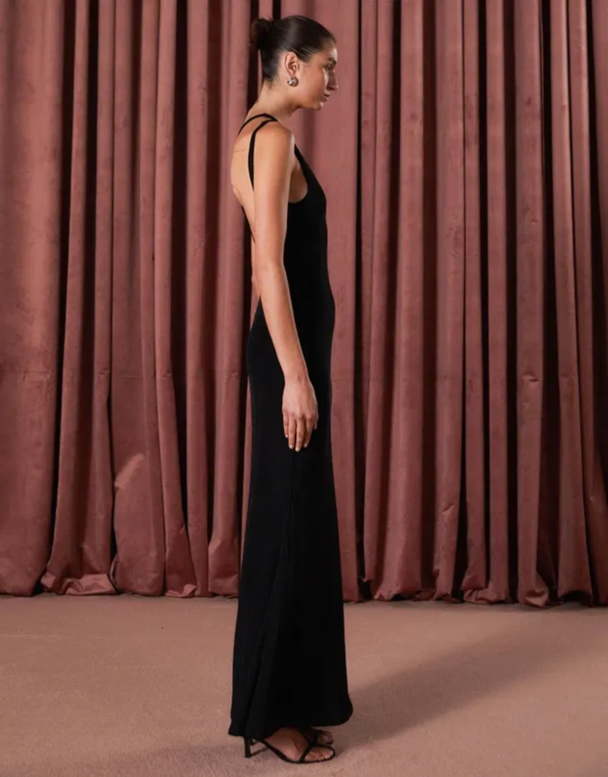 MISHA Liliya Dress Black Size 8/S  - Image 2