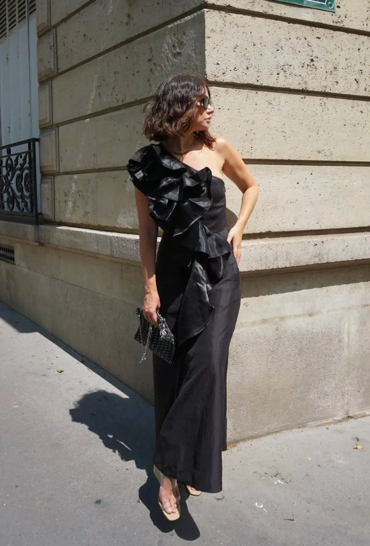 Aje Adelia Midi Dress Black  Size 12 - Image 3