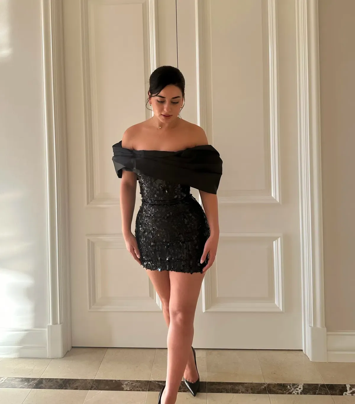 Eliya the Label Bianca Dress Black Size 6 - Image 3