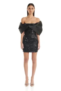 Eliya the Label Bianca Dress Black Size 6 for rent on The Volte - image 1