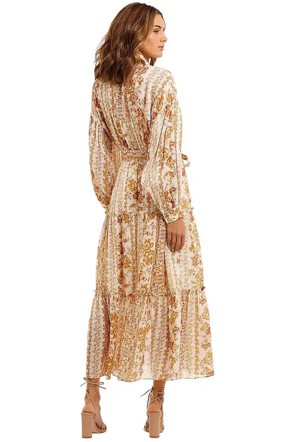 Ministry of Style Desert Daze Maxi Dress Multi Print Size 8 - Image 3