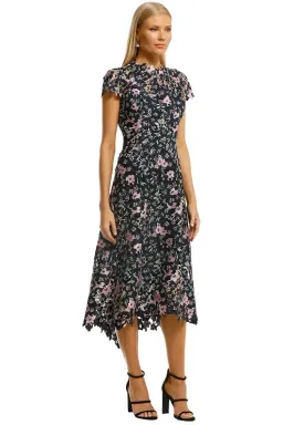Moss and Spy Birdy Dress Floral Multi Print Size 12 for rent on The Volte - image 2