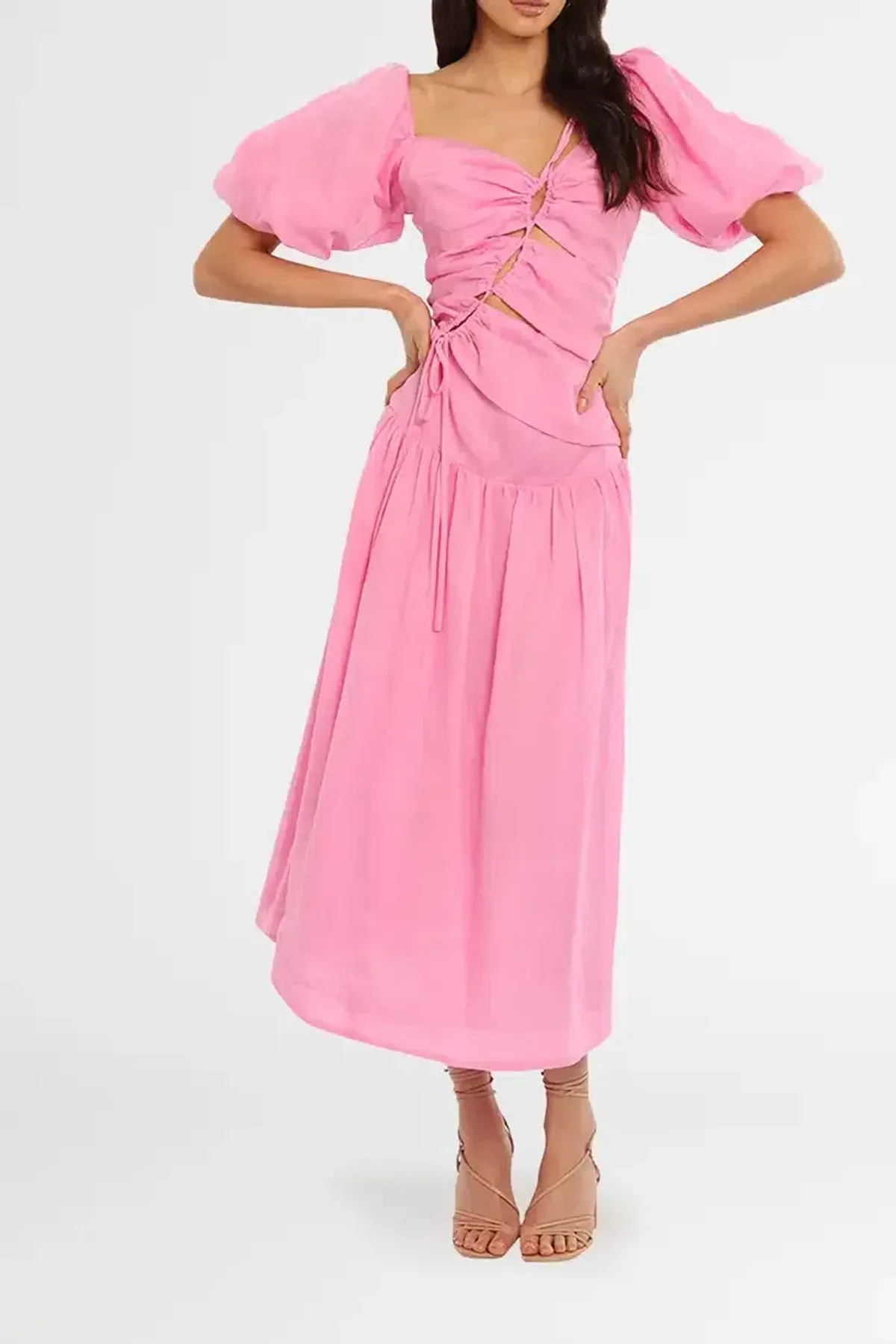 Nicholas Wren Dress Pink Size 16 - Image 1