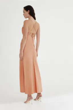 Significant Other Amelie Dress Caramel Size 6 for rent on The Volte - image 3