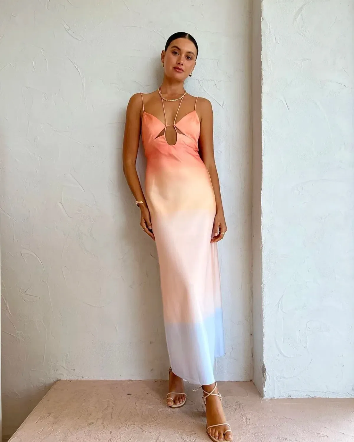 Significant Other Karli Midi Dress Horizon Size 6 - Image 2