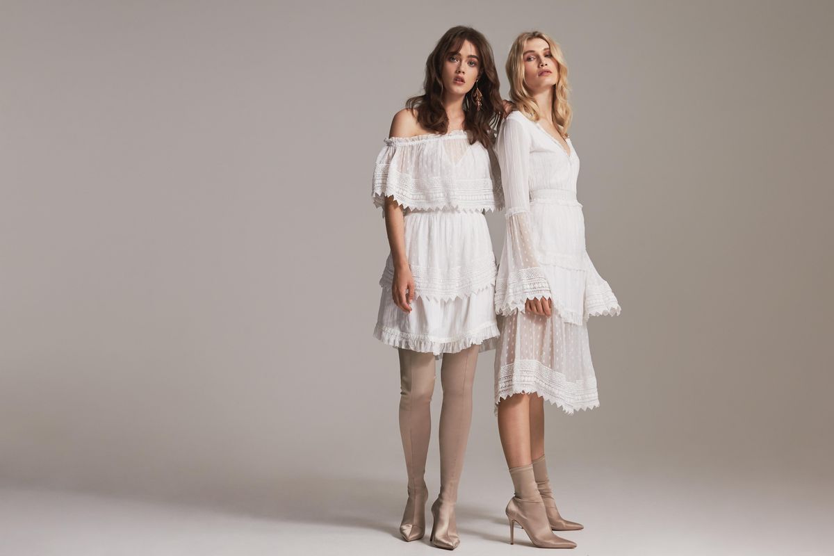 STEELE Stardust Dress White size 8 - Image 5