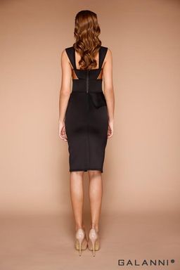 Galanni Avarati Black Midi Size 8 for rent on The Volte - image 3