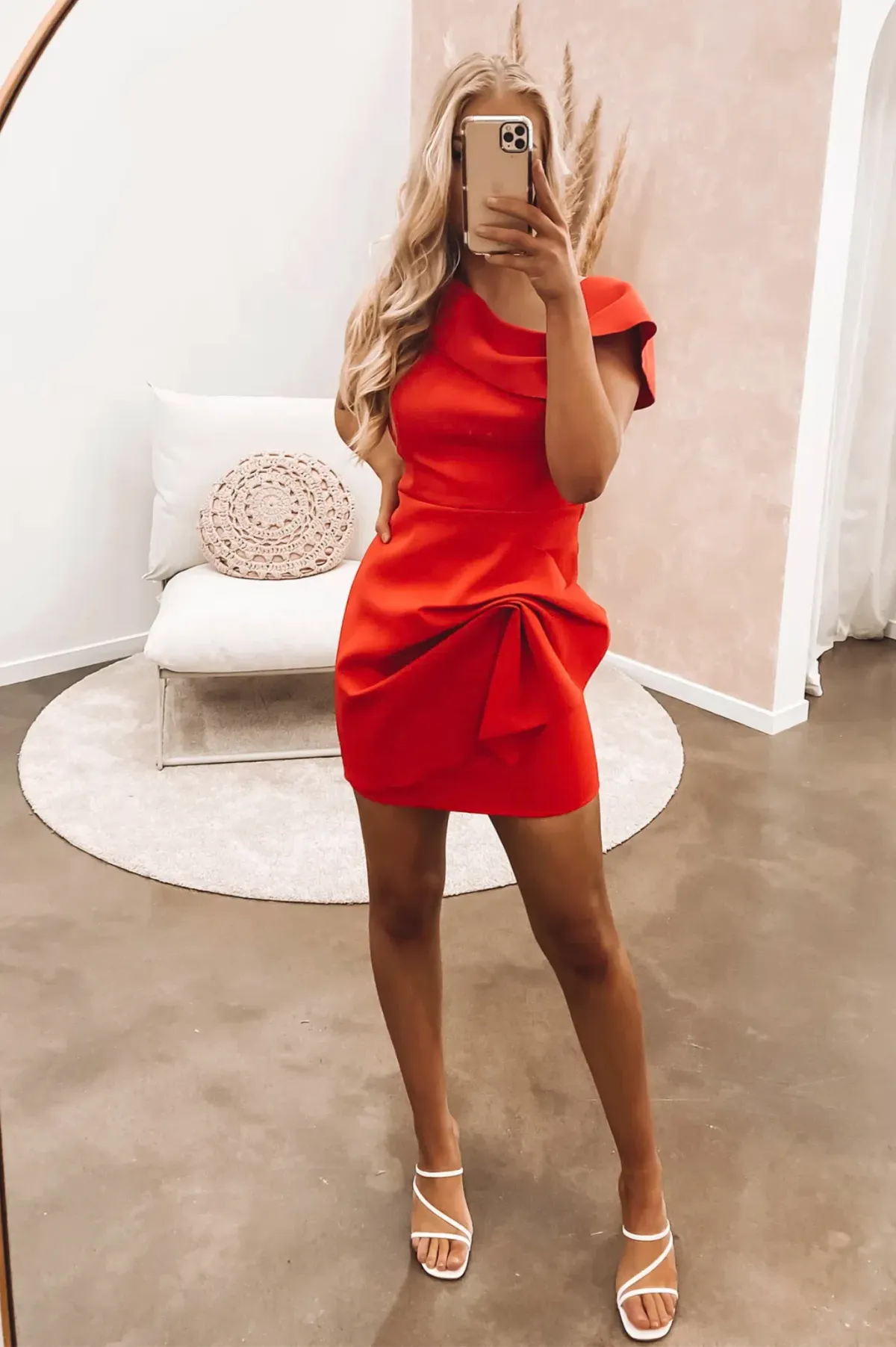 Mossman Into The Deep Mini Dress Red Size 8  - Image 5