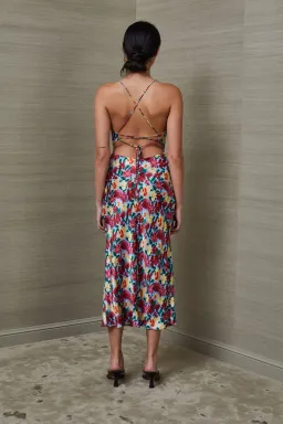 Bec & Bridge Lucette Midi Dress Floral Size 6  for rent on The Volte - image 2