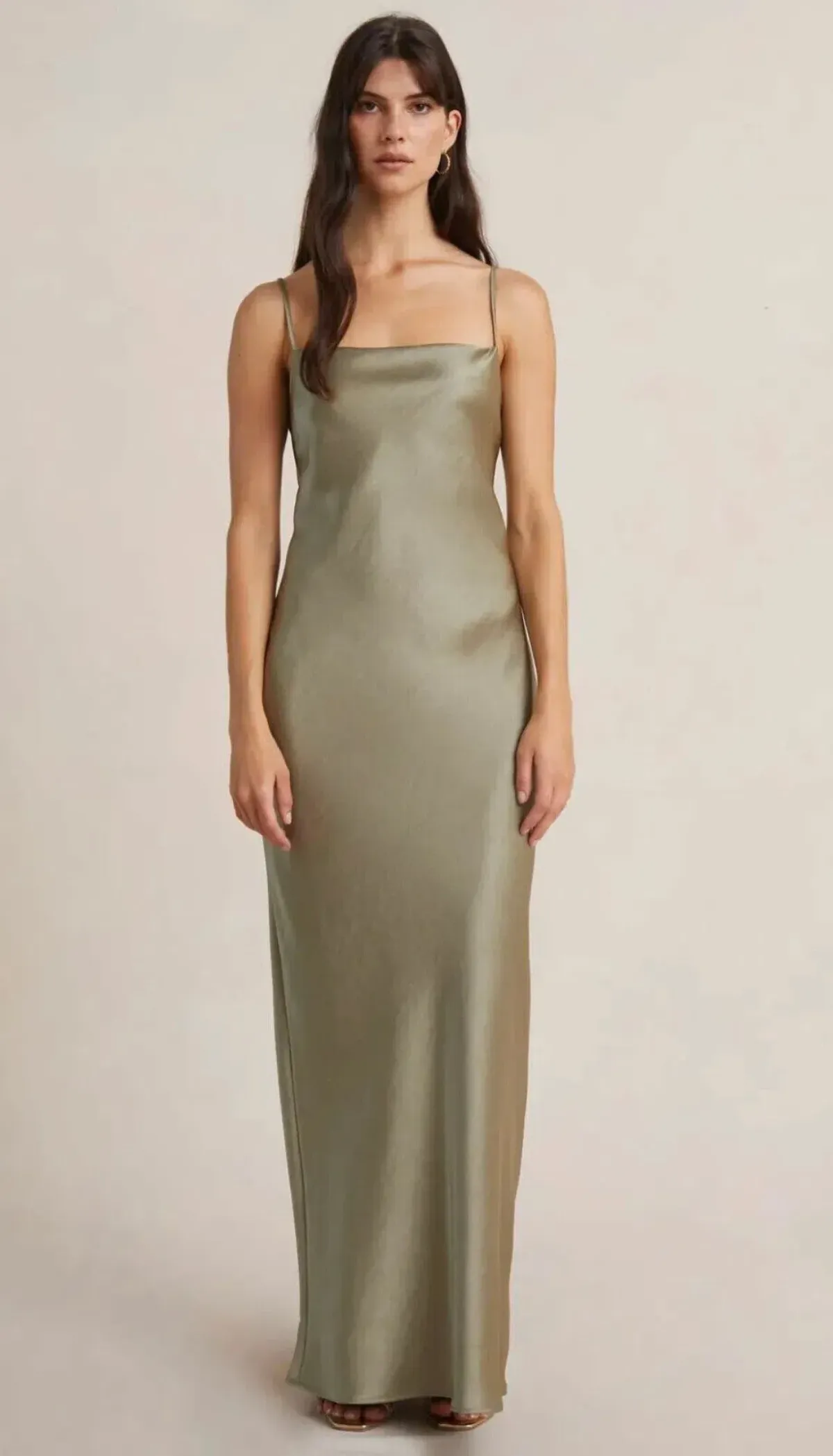 Bec & Bridge The Dreamer Tie Maxi Dress Sage Size 10 - Image 5