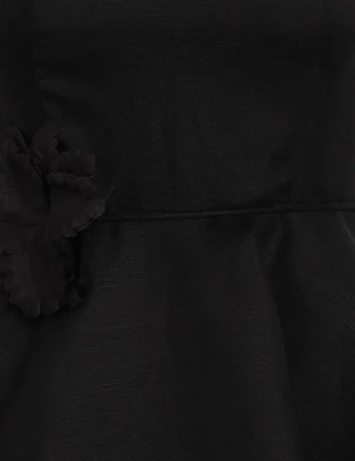 Zimmermann Luminosity Liftoff Flower Mini Dress Black Size 1 / AU 10 - Image 4